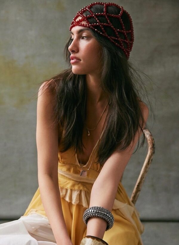Carmín Mesh Hat - Image 3