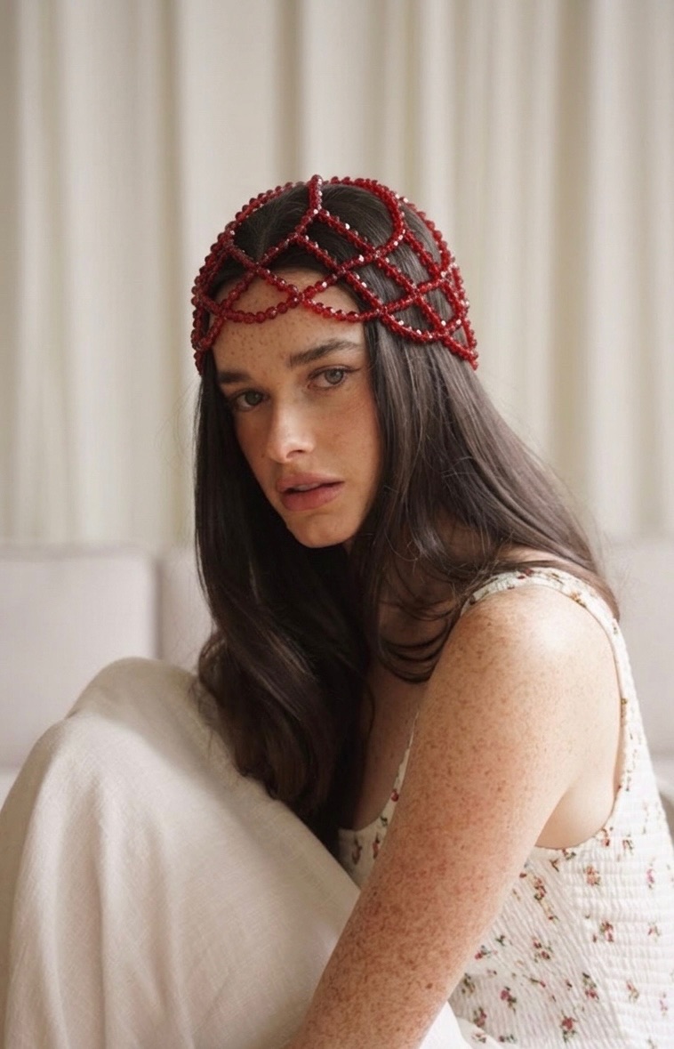 Carmín Mesh Hat - Image 1